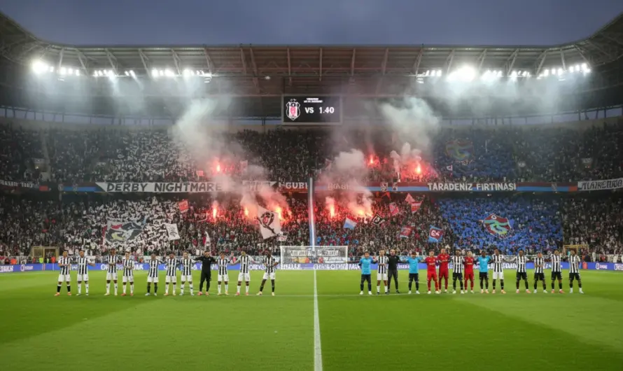 33. Haftada Nefesler Tutulacak: Beşiktaş-Trabzonspor Derbisi