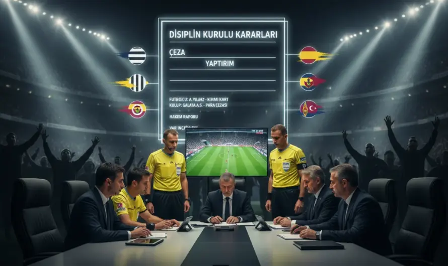 Süper Lig Kulüplerine Disiplin Şoku: Milyonluk Cezalar Kapıda