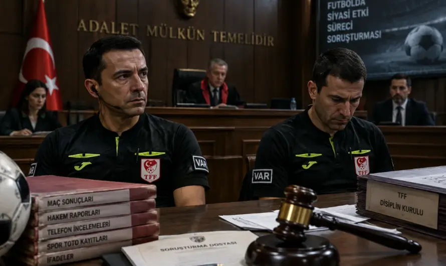 Hakem Camiasında Şok Soruşturma: Yasin Kol ve Erel’e Tutuklama Talebi