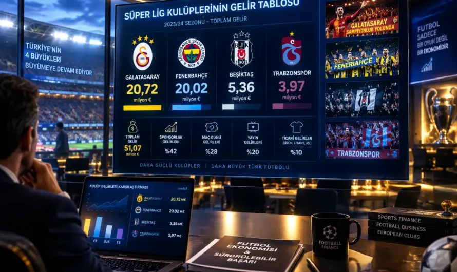 UEFA Sahasında Finansal Rapor: Türk Takımlarının Güncel Gelirleri